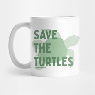 Save the Turtles © GraphicLoveShop Mug